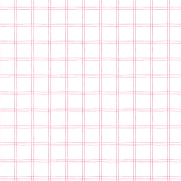 Painted Check in Blooming