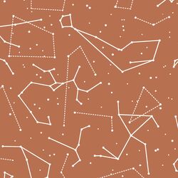 Star Charts in Terracotta