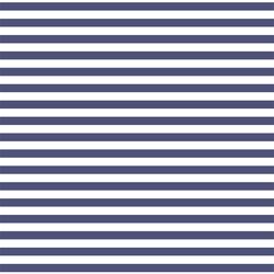 Horizontal Dress Stripe in Indigo
