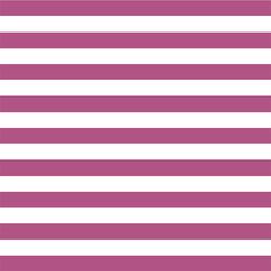 Horizontal Candy Stripe in Azalea