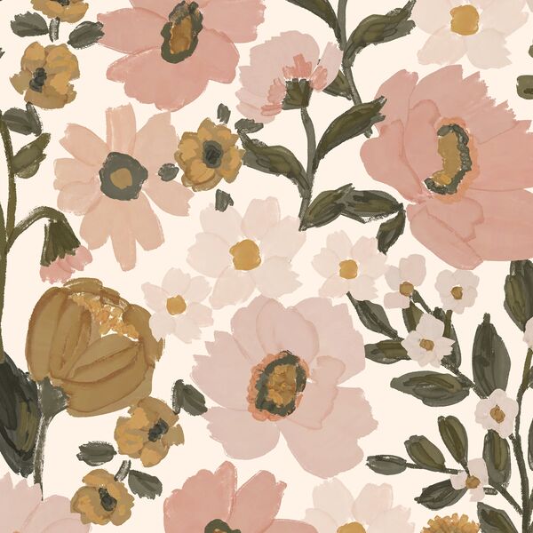 Large Romantic Garden in Ivory