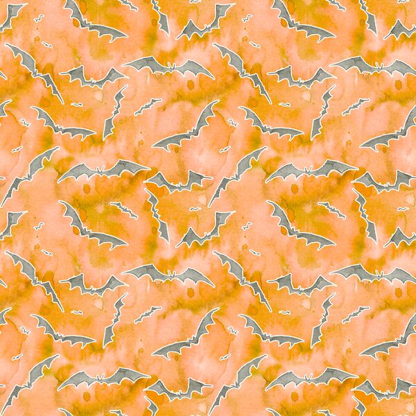 Soaring Bats in Pumpkin