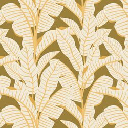 Playful Palms in Olive