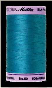 Caribbean Blue (9104-1394) - Silk Finish Cotton 50wt - 547 Yards
