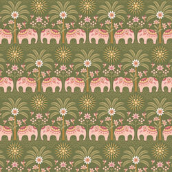 Elephant Parade in Sage