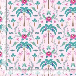 Keep Palm And Carry On in Pink
