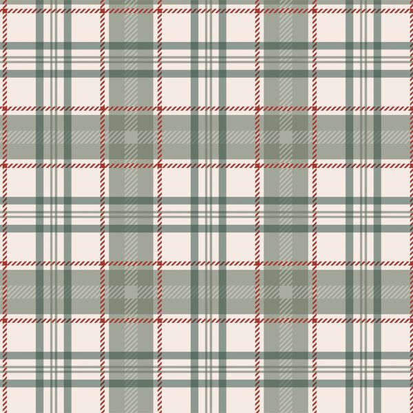 Merry Plaid in Wreath