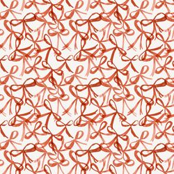 Ribbon Bows in Cardinal on Alpine