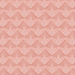 Painted Tiles in Hibiscus Pink