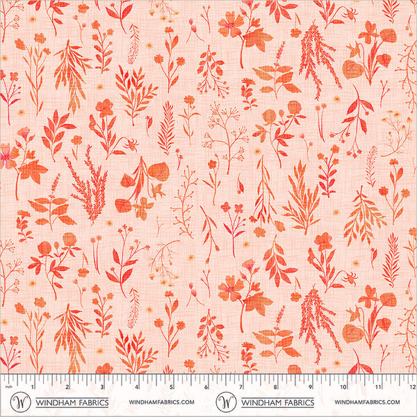Quiet Blooms in Peach
