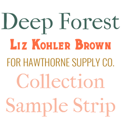 Deep Forest Sample Strip