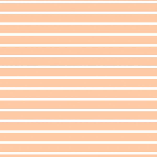 Large Spring Stripes in Peach