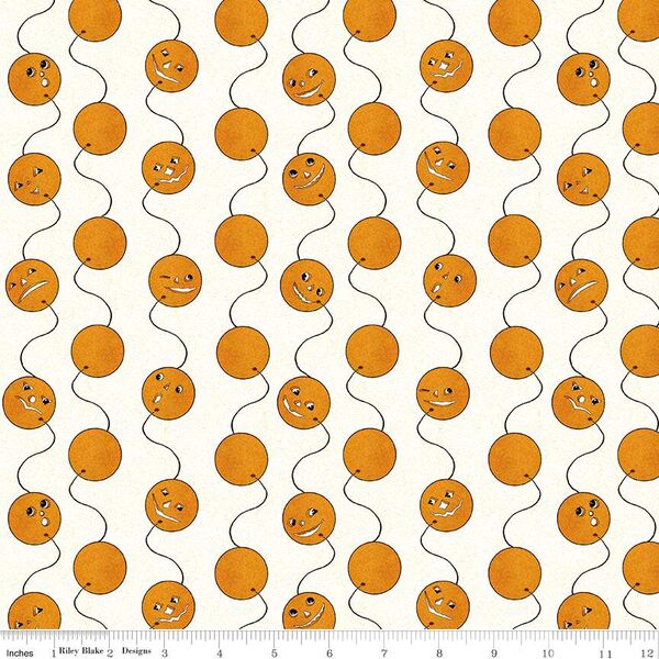 Jack-O-Latern Balloons in White