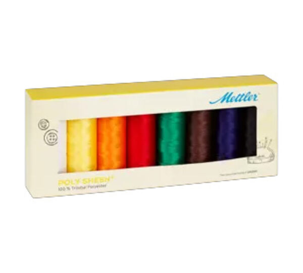 Poly Sheen Rainbow Thread Set