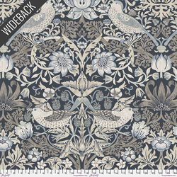 Strawberry Thief Wideback in Charcoal