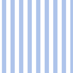 Sweet Summer Stripe in Pool Blue