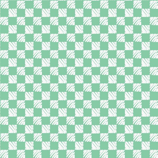 Picnic Check in Leaf Green