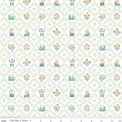 Medallion Floral in Cream