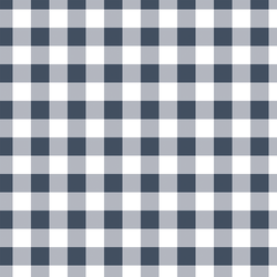 Gingham in Navy