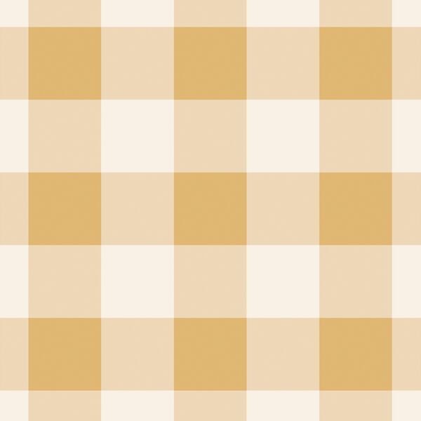 Big Gingham in Soft Honey