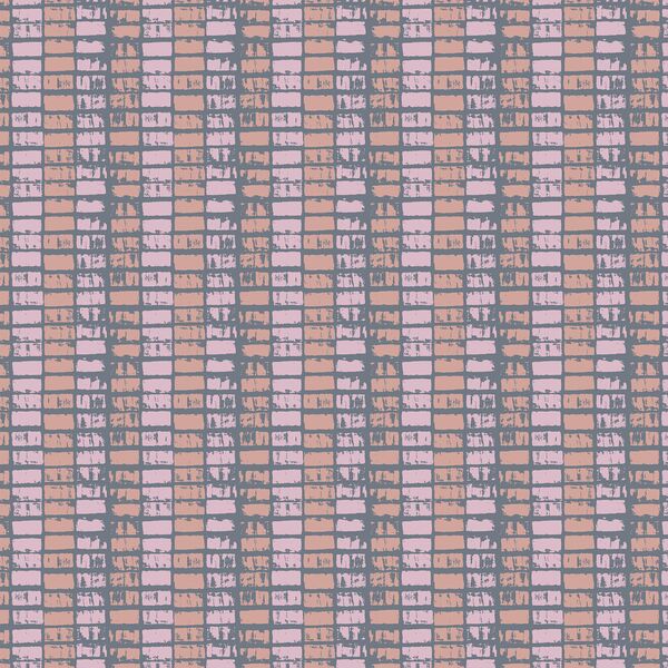 Tiled Mosaic in Dusky Blue