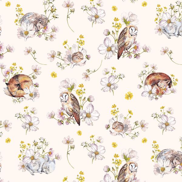 Meadow Slumber in Eggshell