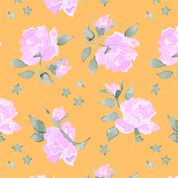 Roses in Orange Soda