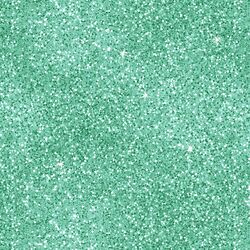 Glitter in Seafoam Green