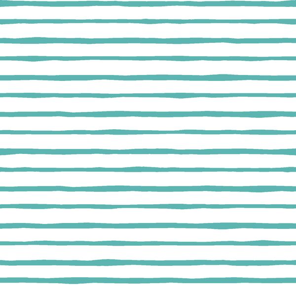 Artisan Stripe in Seafoam on White