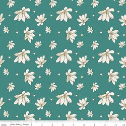 Magnolia in Teal