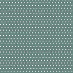 Polka Dots in Light Teal