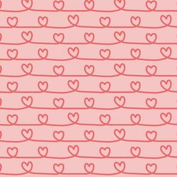 Large Heart Lines in Valentine