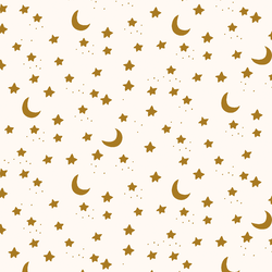 Halloween Night in Golden Cream