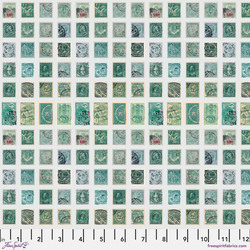 Stamps in Teal