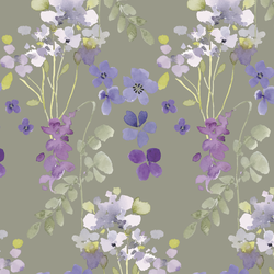 Forget Me Not in Olive Green