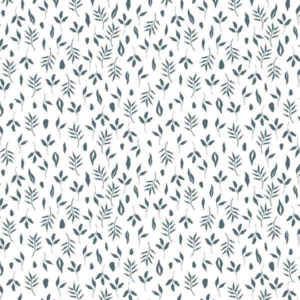 Leaves in Steel Blue