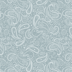 Paisley in Jean Blue