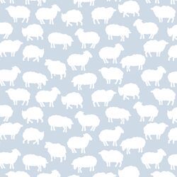 Sheep Silhouette in Cirrus