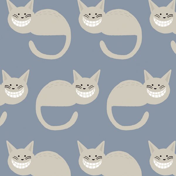 Large Chester the Cheshire in Blue