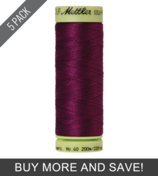 Sangria (9240-0157) - Silk Finish Cotton 60wt - 220 Yards (5 Pack)