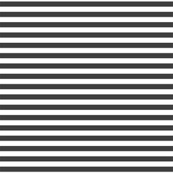 Horizontal Dress Stripe in Onyx