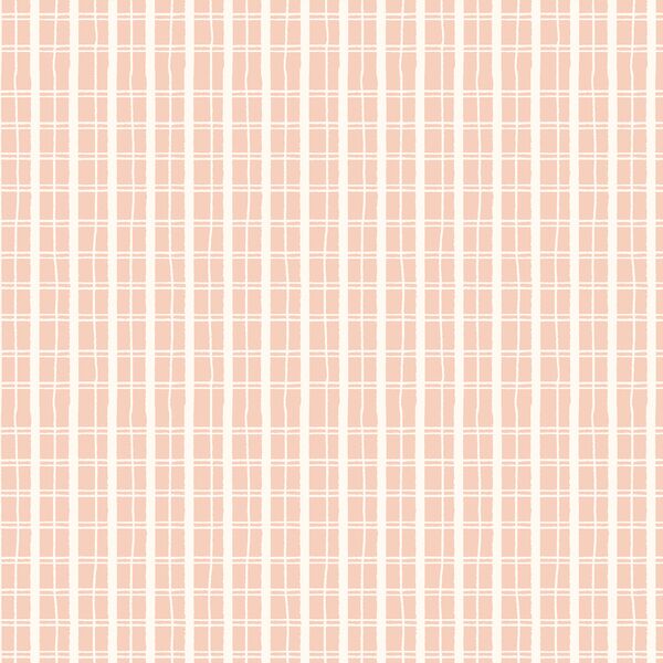 Winter Plaid in Frosted Pink