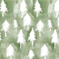 Large Christmas Tree in Winter Fir