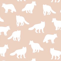 Fox Silhouette in Shell