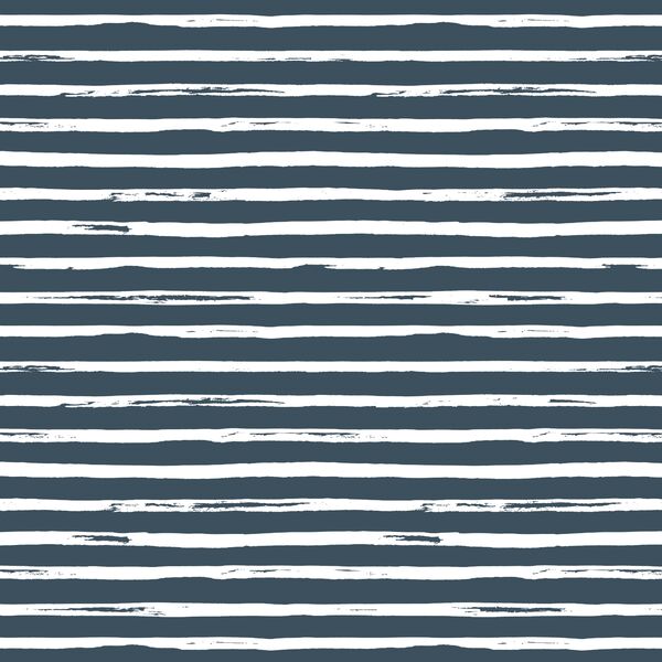 Watercolor Stripes in White on Autumn Evening