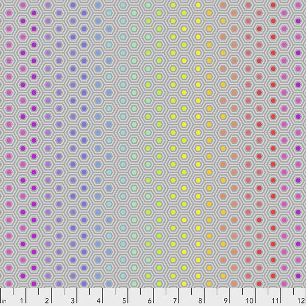 Hexy Rainbow in Dove