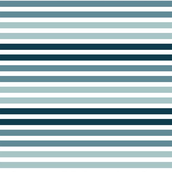 Ombre Stripes in Blue