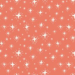 Sparkle Stars in Bright Berry Red