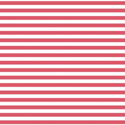Horizontal Dress Stripe in Passion