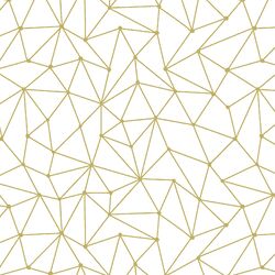 Astral Nights in Brass on White